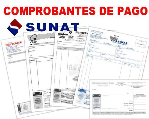 Comprobantes de pago
